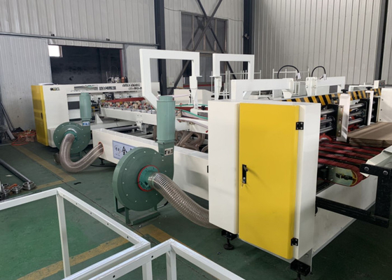 China automatischer Karton-Kasten-nähende Maschine der Energie-13.45kw für gewölbte Pappe fournisseur
