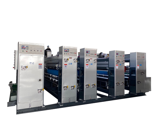 China Hochgeschwindigkeits-flexo Drucker slotter Maschine für die gewölbte Kartonkastenherstellung fournisseur